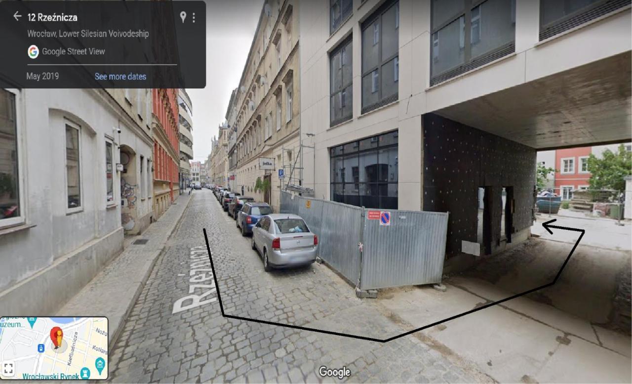 Ferienwohnung Rzeznicza 24 Breslau Exterior foto